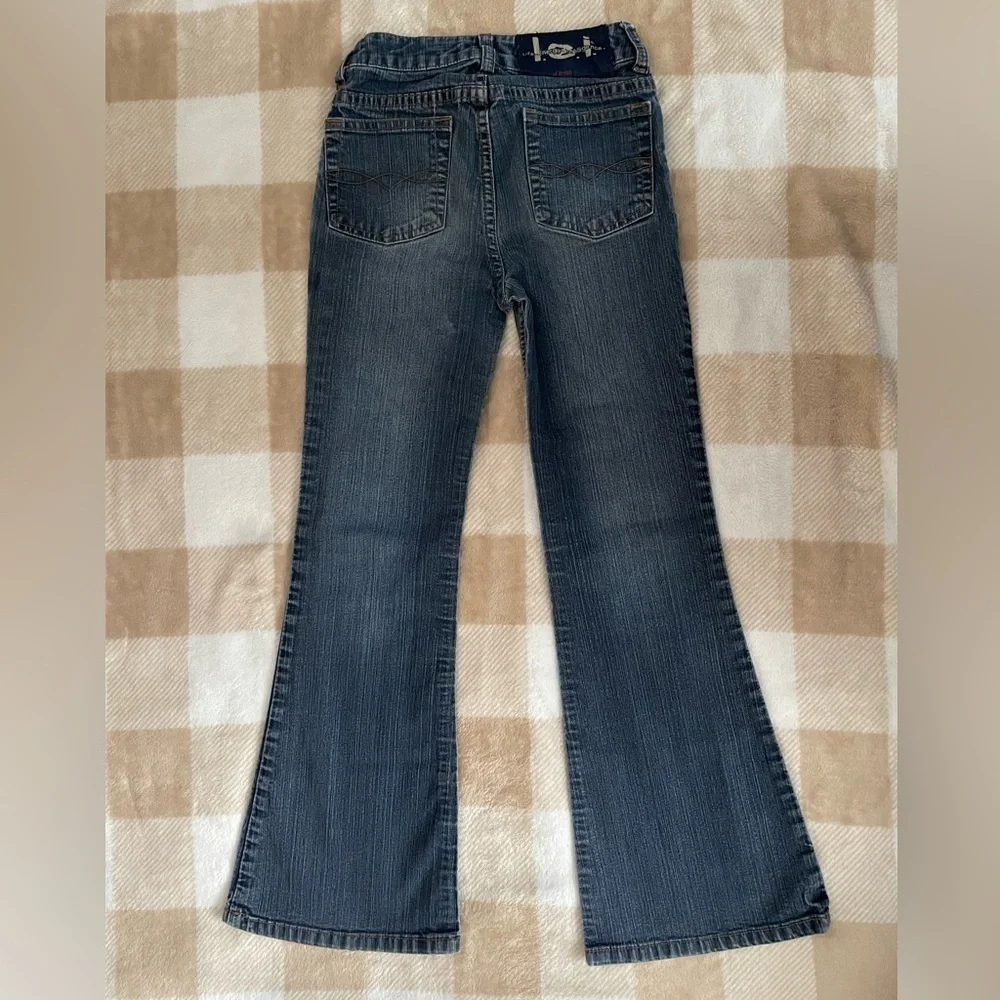 LEI Kids Flared Blue Jeans size 8 slim